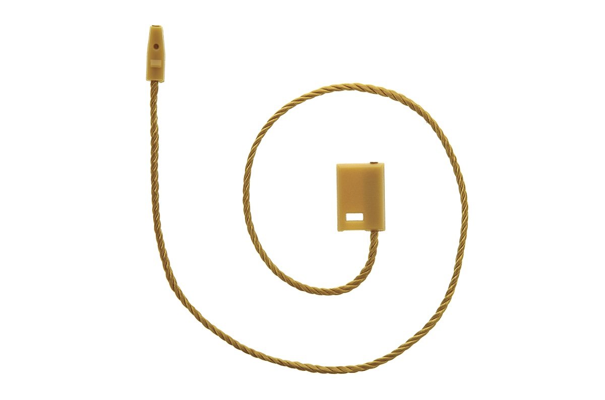 02 lacre de autenticidade para tag 01 ponta dourado